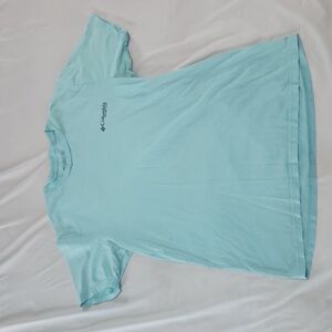 Columbia PFG light blue shirt sz Medium